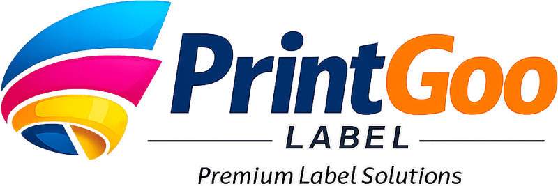 Printgoo Label logotipi — Toshkentda karton etiketka ishlab chiqarish